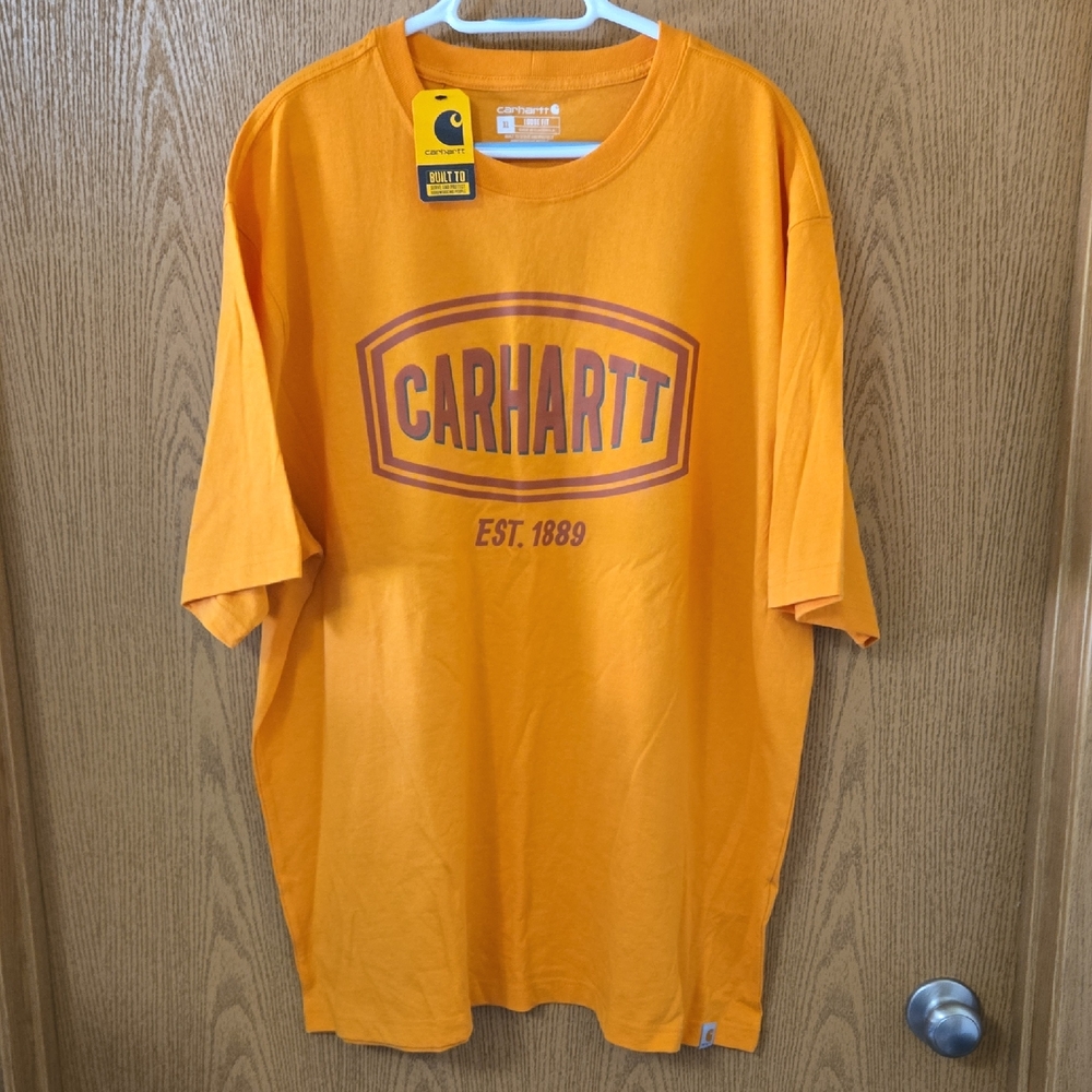 Carhartt Orange Short Sleeve Tee